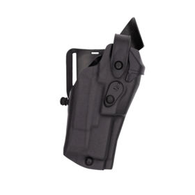 Safariland 6360RDS Level 3 Duty Holster for GLOCK 17/22 With X300U has suede lining
